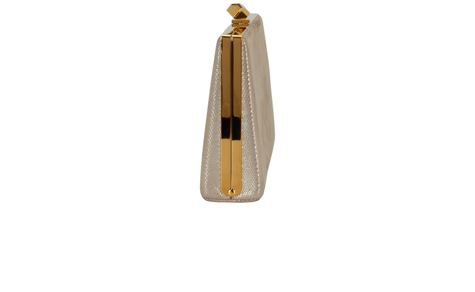 Celeste Clutch, &pound;250, Handbags, Gold, Fabric, Bottom view